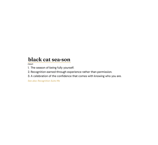 Black Cat Season Notepad